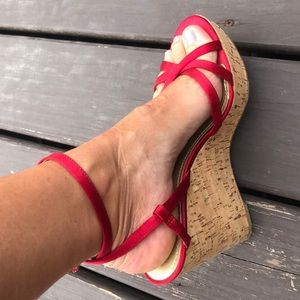 Nine West Cork Wedge